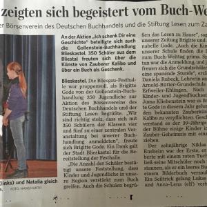 Presseartikel Saarbrücker Zeitung - Kinderzauberei